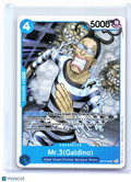 2026 One Piece—Mr.3(Galdino) #OP16-056 The Time of Battle—Super Rare Foil