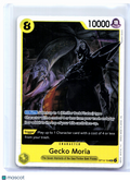 2026 One Piece—Gecko Moria #OP14-104 The Azure Sea's Seven—Super Rare Foil
