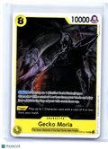 2026 One Piece—Gecko Moria #OP14-104 The Azure Sea's Seven—Super Rare Foil