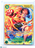 2025 One Piece—Monkey.D.Luffy #OP13-118 Carrying On His Will—Secret Rare Foil