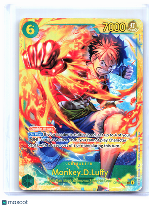 2025 One Piece—Monkey.D.Luffy #OP13-118 Carrying On His Will—Secret Rare Foil