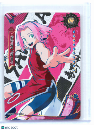 2026 Kayou Earth Scroll Series 2—Sakura Haruno #NREA02-♢UR-003L3 Diamond UR