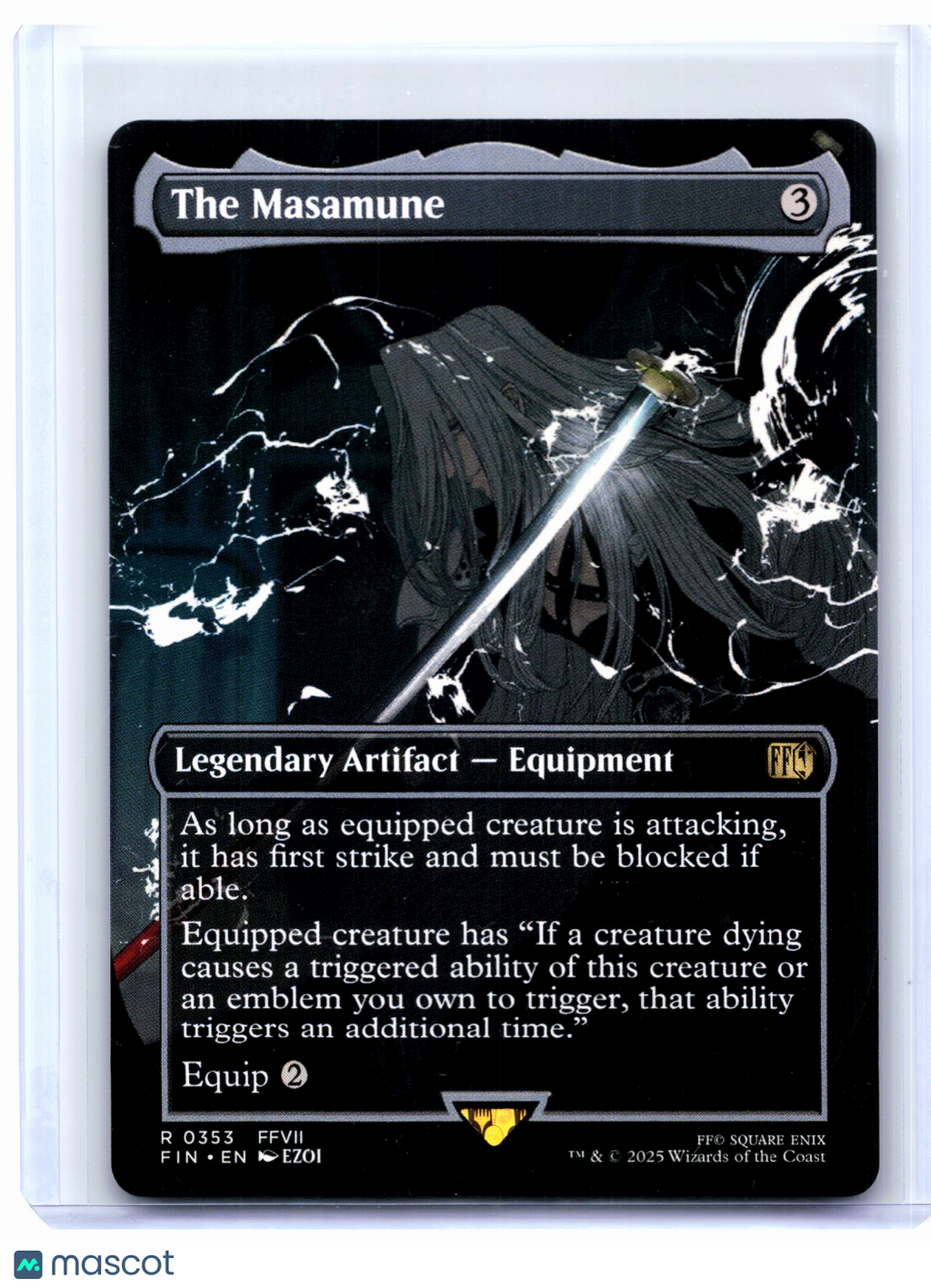 2025 Magic: TG—The Masamune (Borderless) #0353 FINAL FANTASY—Rare Nonfoil