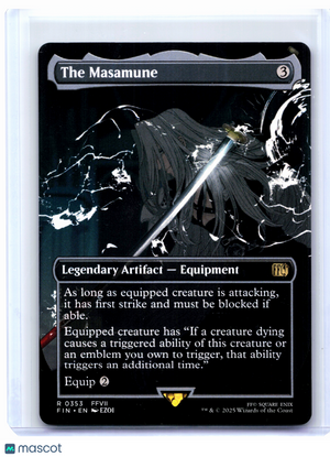 2025 Magic: TG—The Masamune (Borderless) #0353 FINAL FANTASY—Rare Nonfoil