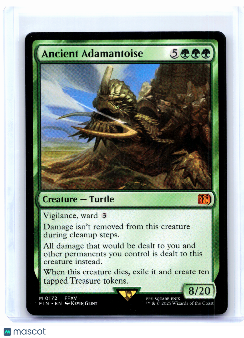 2025 Magic: The Gathering—Ancient Adamantoise #0172 FINAL FANTASY—Mythic Nonfoil