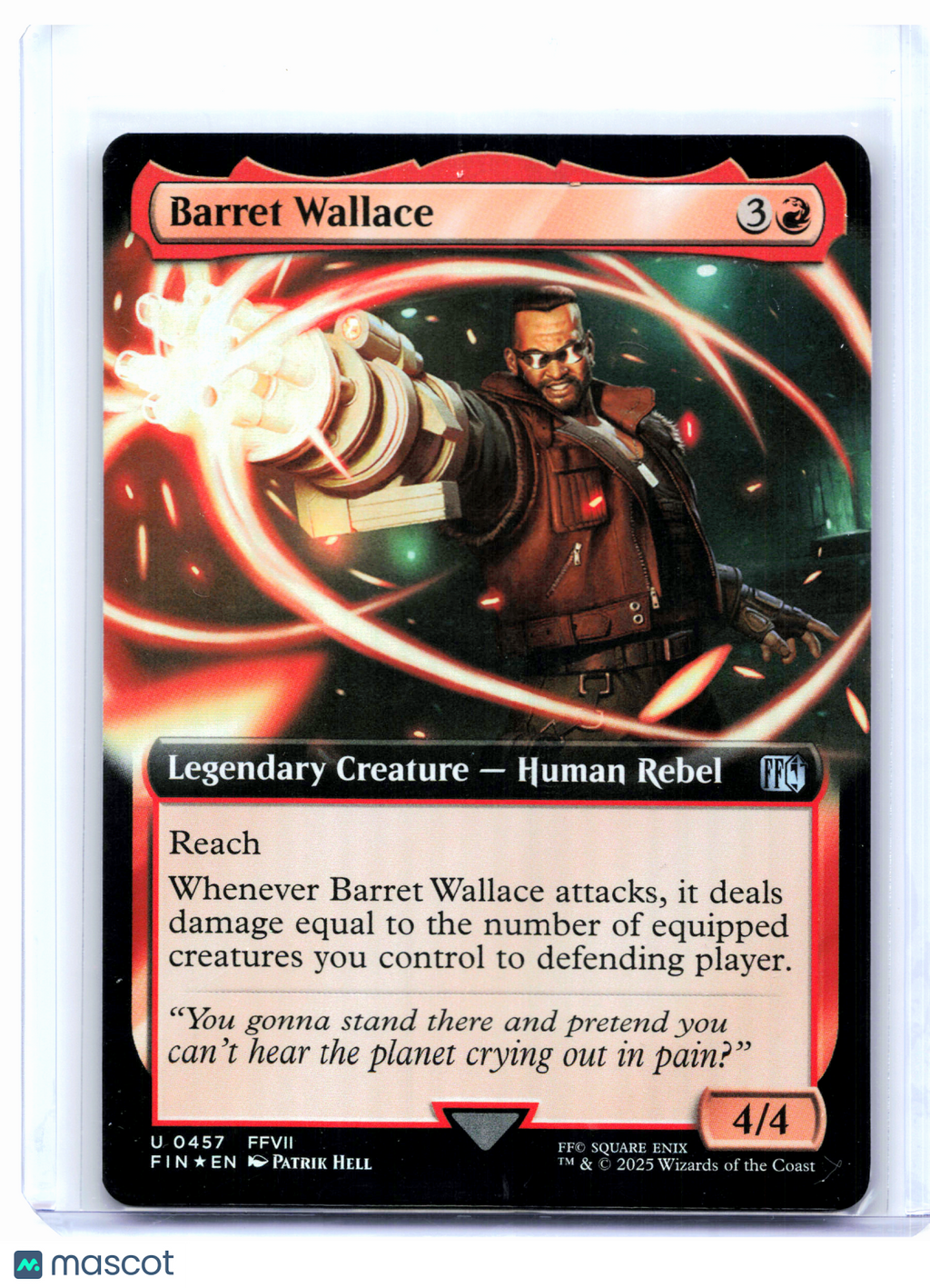 2025 Magic: TG—Barret Wallace #0457 FINAL FANTASY—Uncommon Foil [Lightly Played]