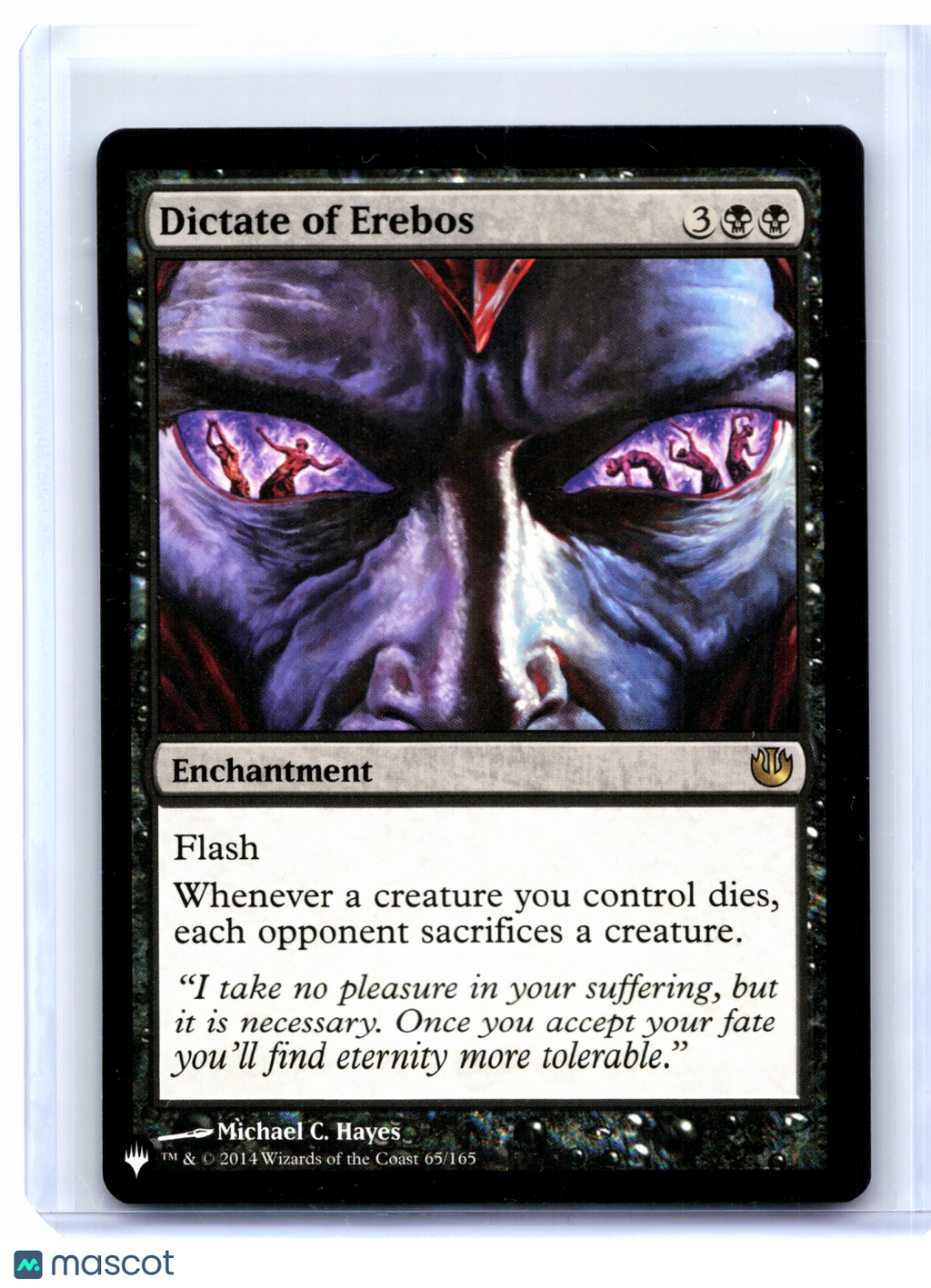 2014 Magic: The Gathering—Dictate of Erebos #65 Journey into Nyx—Rare Nonfoil