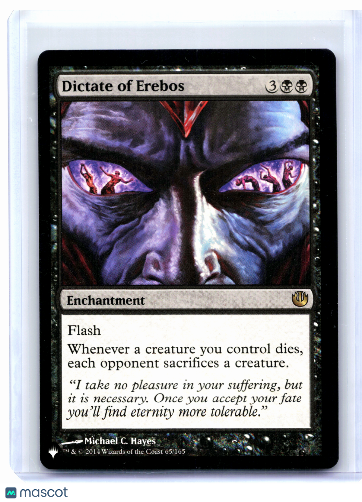 2014 Magic: The Gathering—Dictate of Erebos #65 Journey into Nyx—Rare Nonfoil
