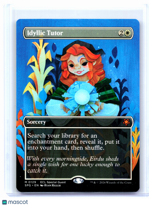 2026 Magic: TG—Idyllic Tutor (Borderless) #0129 Special Guests—Mythic Nonfoil