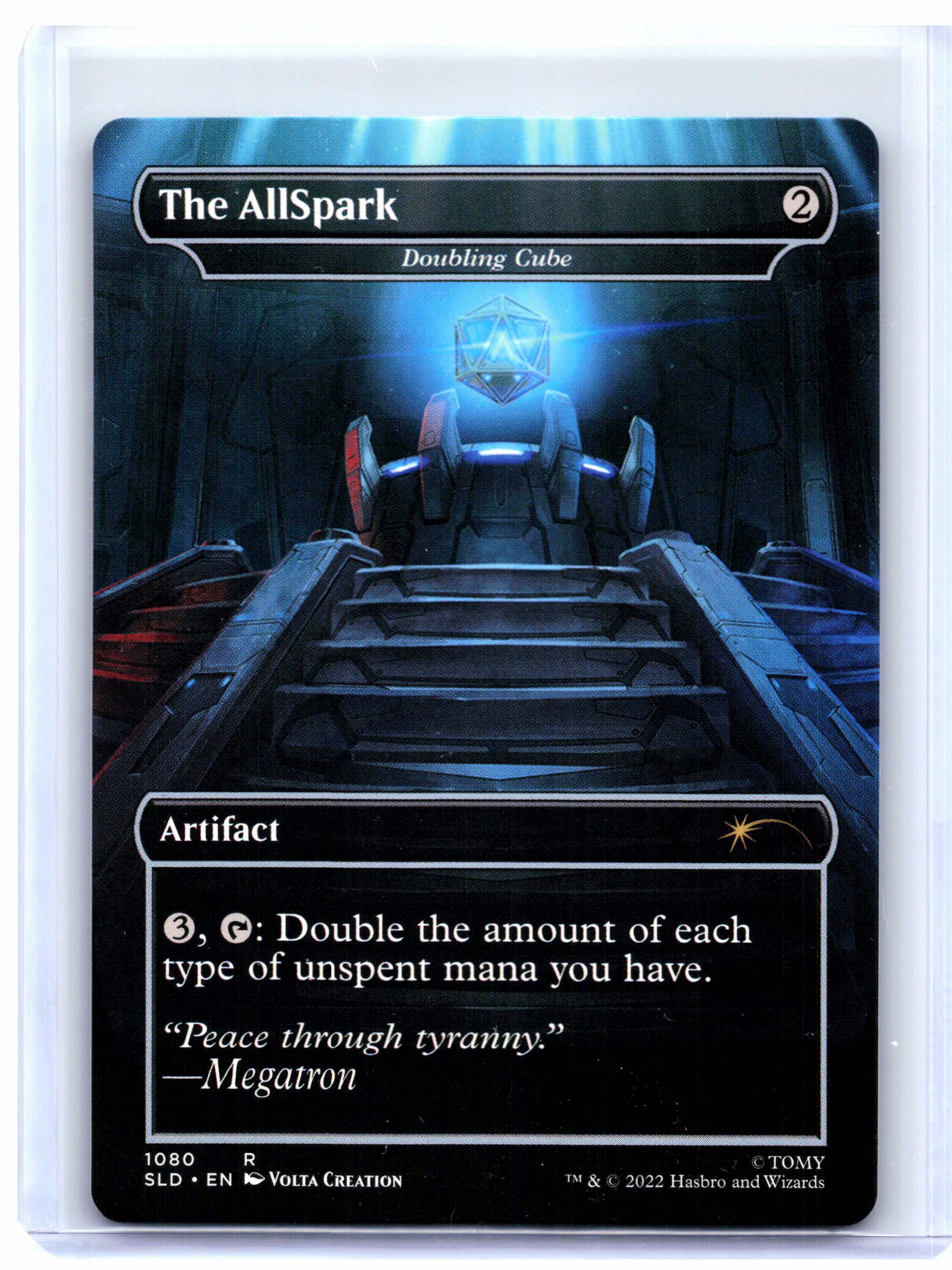 2022 Magic: TG—The AllSpark - Doubling Cube #1080 Secret Lair Drop—Rare Nonfoil