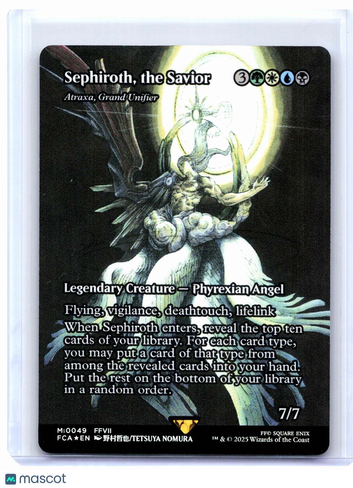 2025 Magic: The Gathering—Sephiroth, the Savior (Showcase) #0049 FCA—Mythic Foil