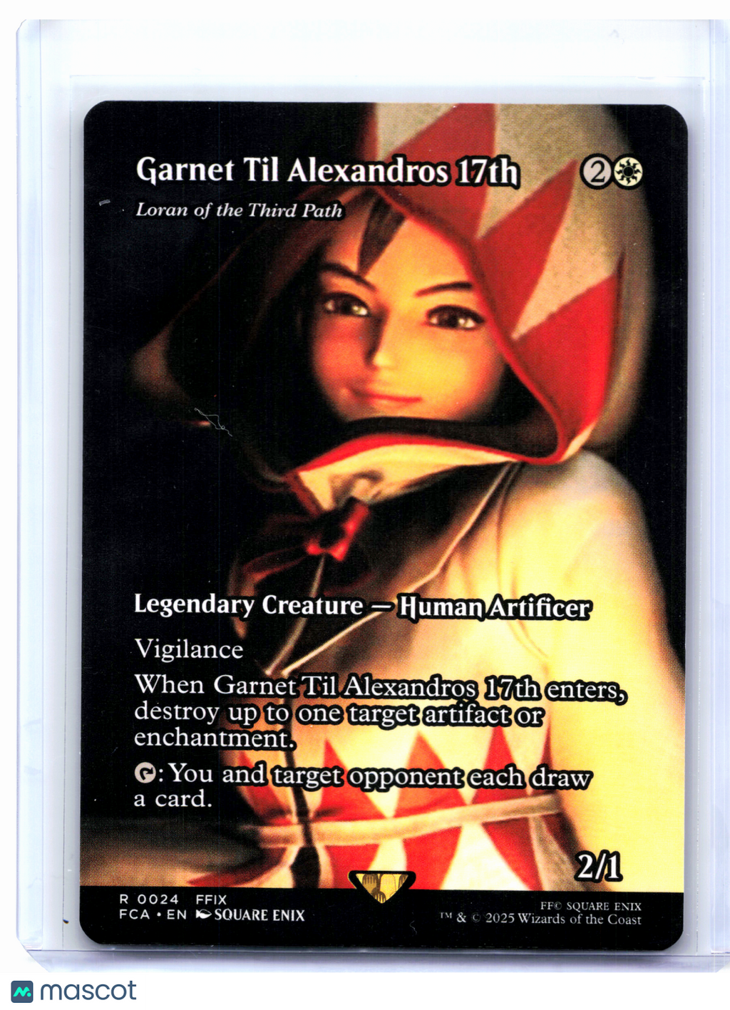 2025 Magic: The Gathering—Garnet Til Alexandros 17th #0024 FCA—Rare Nonfoil [LP]