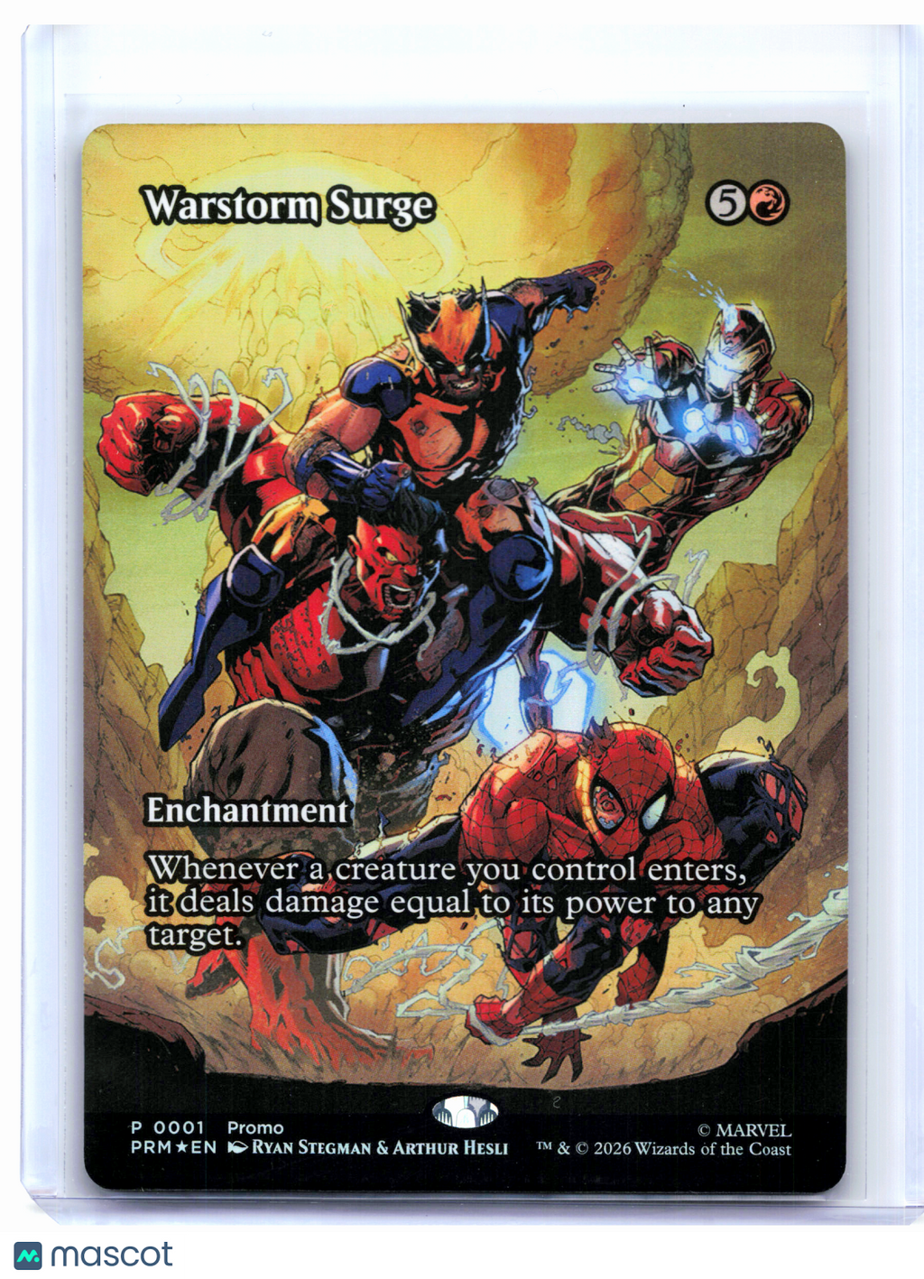 2026 Magic: The Gathering—Warstorm Surge #0001 Media Promos—Promo Foil