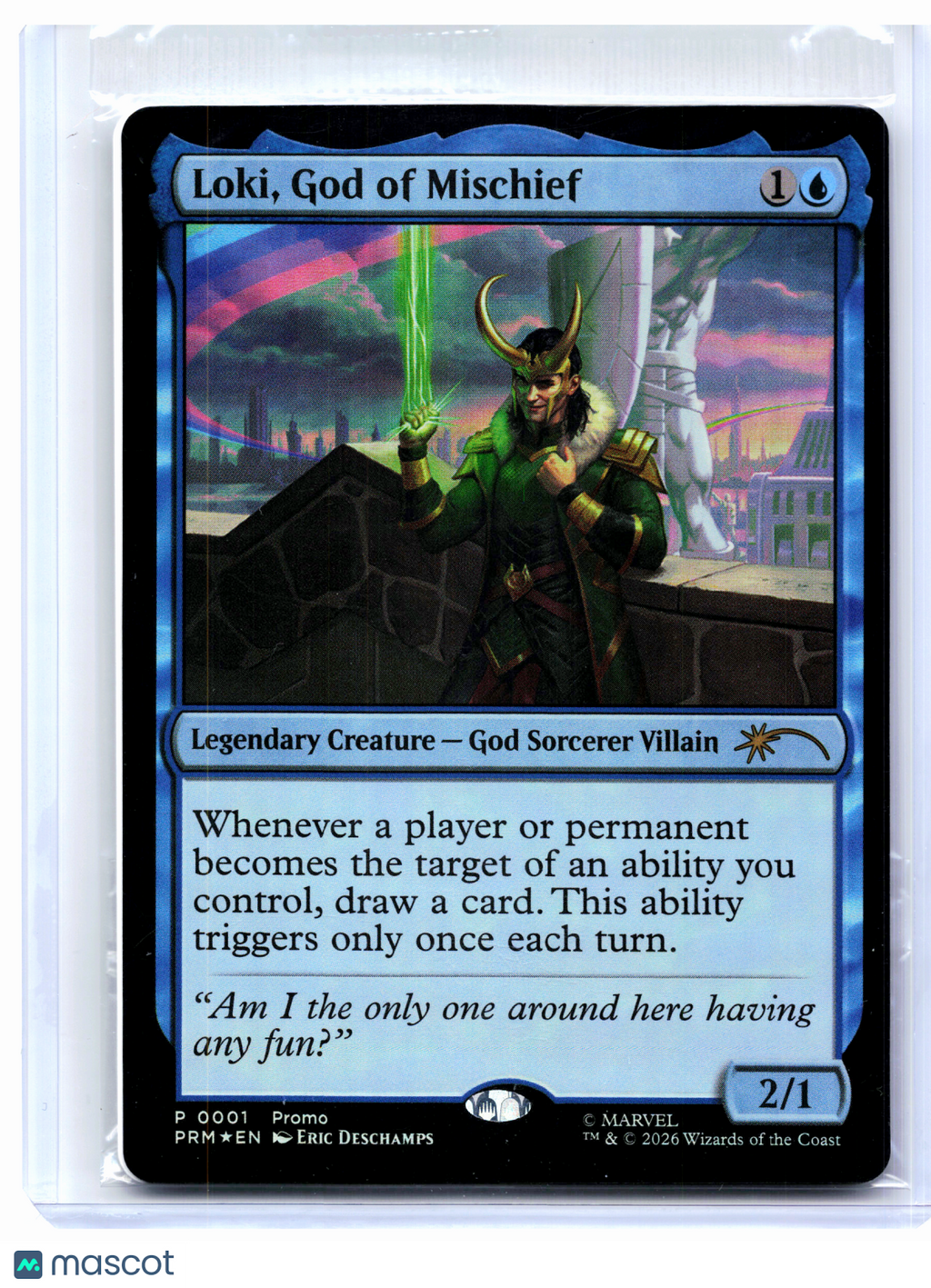 2026 Magic: TG—Loki, God of Mischief #0001 Media Promos—Promo Foil [Sealed]