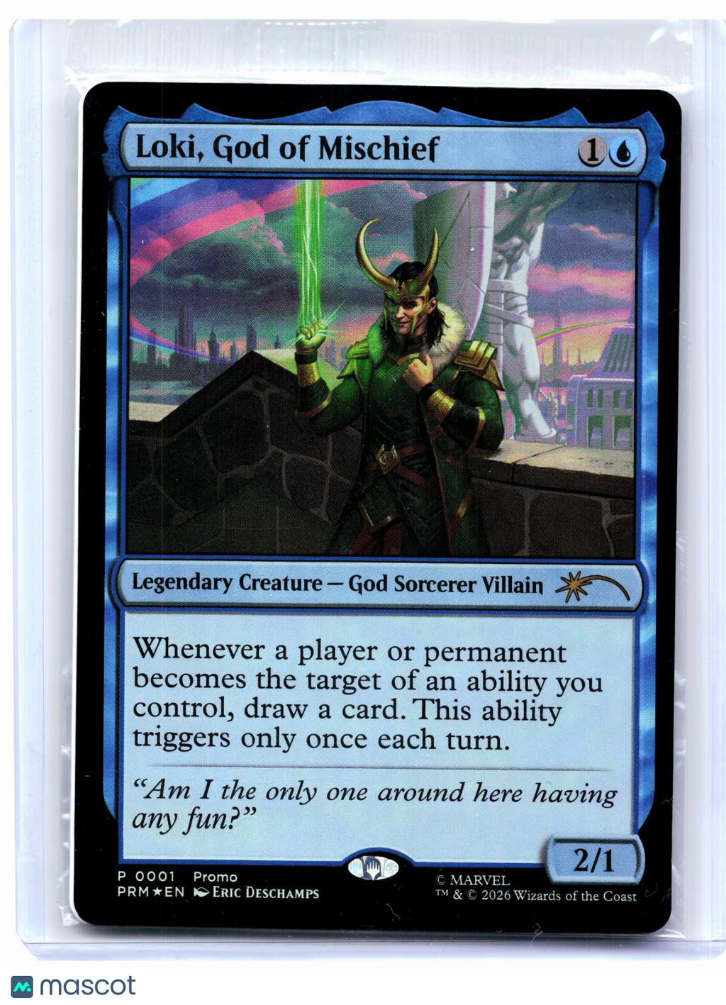2026 Magic: TG—Loki, God of Mischief #0001 Media Promos—Promo Foil [Sealed]
