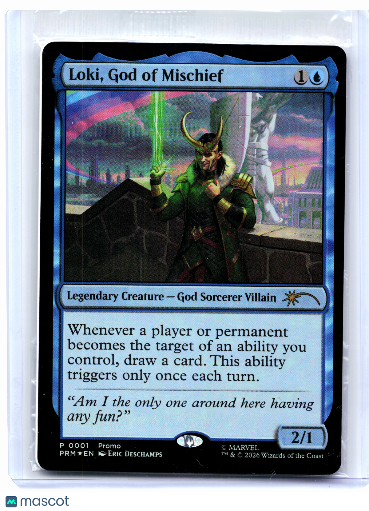 2026 Magic: TG—Loki, God of Mischief #0001 Media Promos—Promo Foil [Sealed]