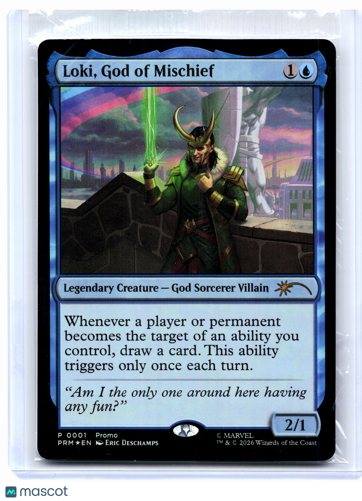 2026 Magic: TG—Loki, God of Mischief #0001 Media Promos—Promo Foil [Sealed]