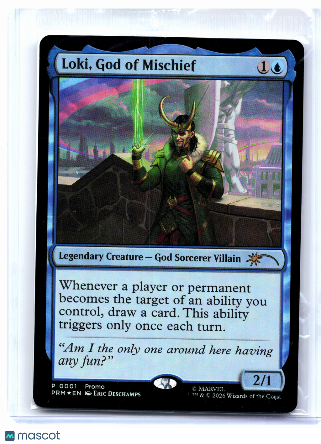 2026 Magic: TG—Loki, God of Mischief #0001 Media Promos—Promo Foil [Sealed]