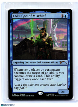2026 Magic: TG—Loki, God of Mischief #0001 Media Promos—Promo Foil [Sealed]