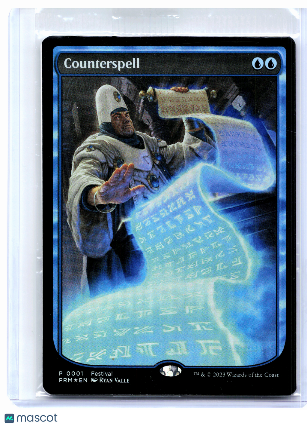 2023 Magic: The Gathering—Counterspell #0001 MagicFest Cards—Promo Foil [Sealed]