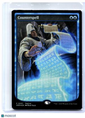 2023 Magic: The Gathering—Counterspell #0001 MagicFest Cards—Promo Foil [Sealed]