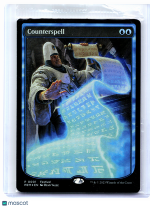 2023 Magic: The Gathering—Counterspell #0001 MagicFest Cards—Promo Foil [Sealed]