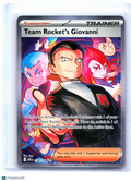 2025 Pokemon—Team Rocket's Giovanni #238/182 Destined Rivals—SIR Holo