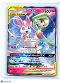 2019 Pokemon—Gardevoir & Sylveon GX #130/214 Unbroken Bonds—Ultra Rare [DMG]