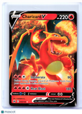 2023 Pokemon—Charizard V #018/159 Crown Zenith—Ultra Rare Holo