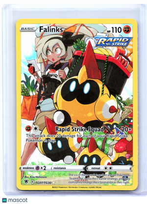 2022 Pokemon—Falinks #TG07/TG30 Astral Radiance Trainer Gallery—Ultra Rare [LP]