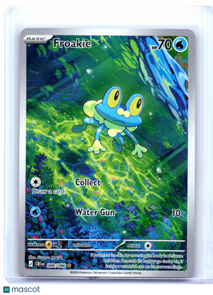 2026 Pokemon—Froakie #088/086 Chaos Rising—Illustration Rare Holo [LP]