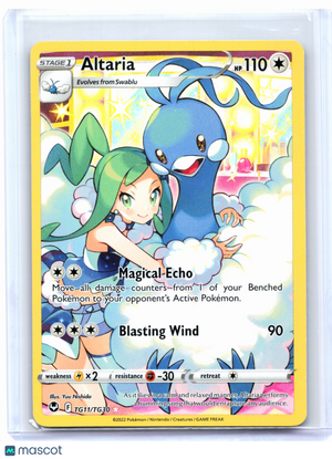 2022 Pokemon—Altaria #TG11/TG30 Silver Tempest Trainer Gallery—Ultra Rare [LP]