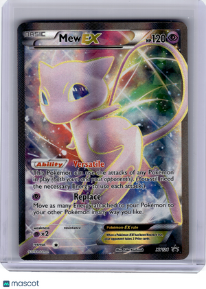 2016 Pokemon—Mew EX #XY126 XY—Black Star Promo Holo [Heavily Played]