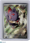 2025 Pokemon—N'S Zorua #189 Scarlet & Violet—Black Star Promo Holo [LP]