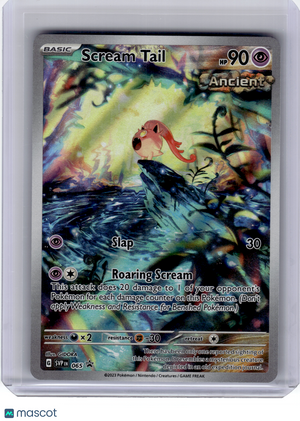 2023 Pokemon—Scream Tail #065 Scarlet & Violet—Black Star Promo Holo [LP]