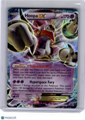 2015 Pokemon—Hoopa EX #XY71 XY—Black Star Promo Holo [Damage]