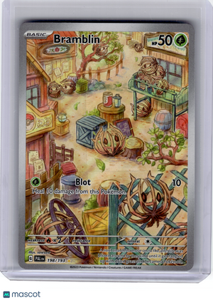 2023 Pokemon—Bramblin #198 Paldea Evolved—Illustration Rare Holo [LP]