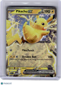 2023 Pokemon—Pikachu EX #63 Paldea Evolved—Double Rare Holo [Lightly Played]