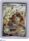 2023 Pokemon—Dudunsparce #229 Paldea Evolved—Illustration Rare Holo [MP]