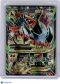 2015 Pokemon—M Houndoom-EX #154 BREAKthrough—Ultra Rare Holo [Heavily Played]