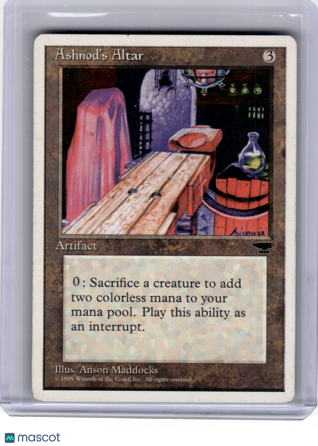 1995 Magic: The Gathering—Ashnod's Altar Chronicles—Common [Heavily Played]