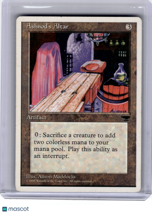 1995 Magic: The Gathering—Ashnod's Altar Chronicles—Common [Heavily Played]