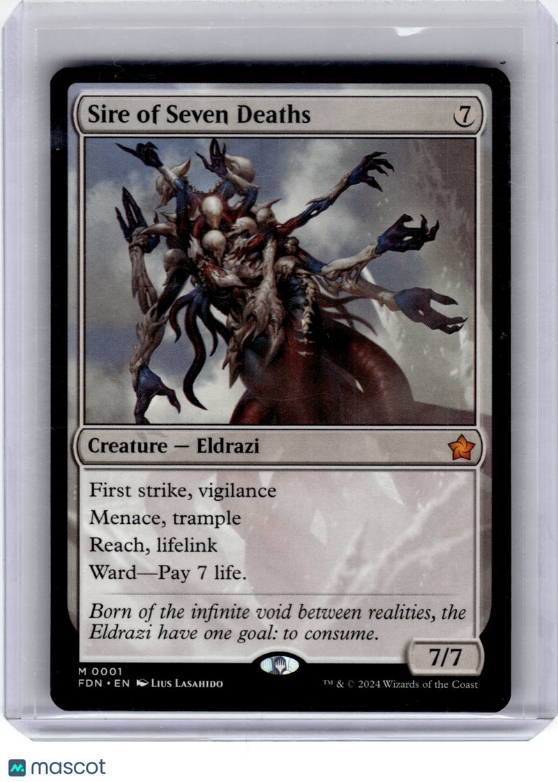 2024 Magic: The Gathering—Sire of Seven Deaths Lorwyn Eclipsed—Mythic