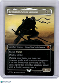 2024 MagicTG—Leonardo, Sewer Samurai #215 TMNT—Mythic Non-Foil (Boarderless)