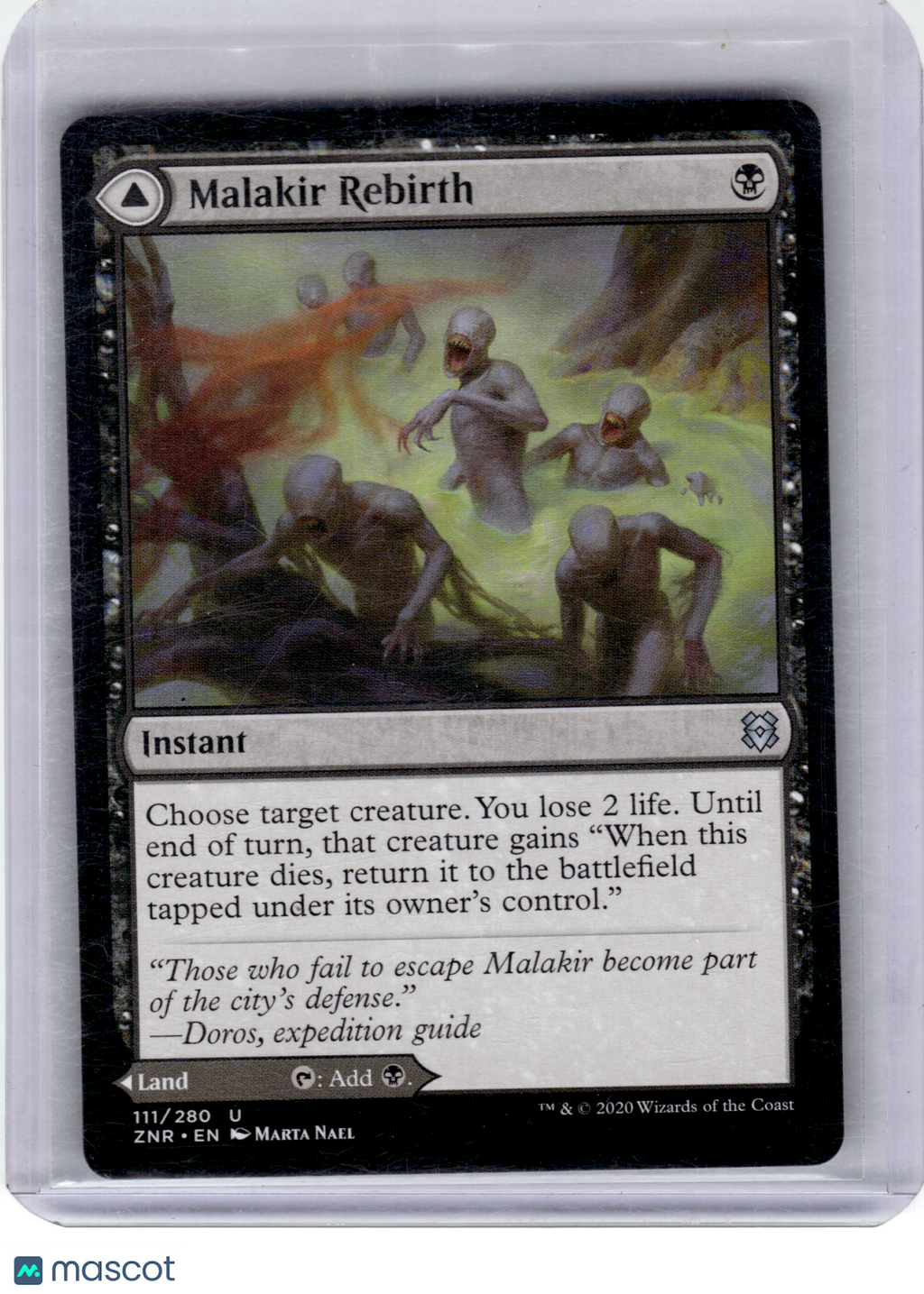 2020 Magic: The Gathering—Malakir Rebirth #111 Zendikar Rising—Uncommon