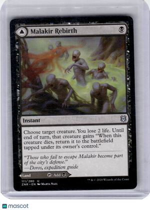 2020 Magic: The Gathering—Malakir Rebirth #111 Zendikar Rising—Uncommon