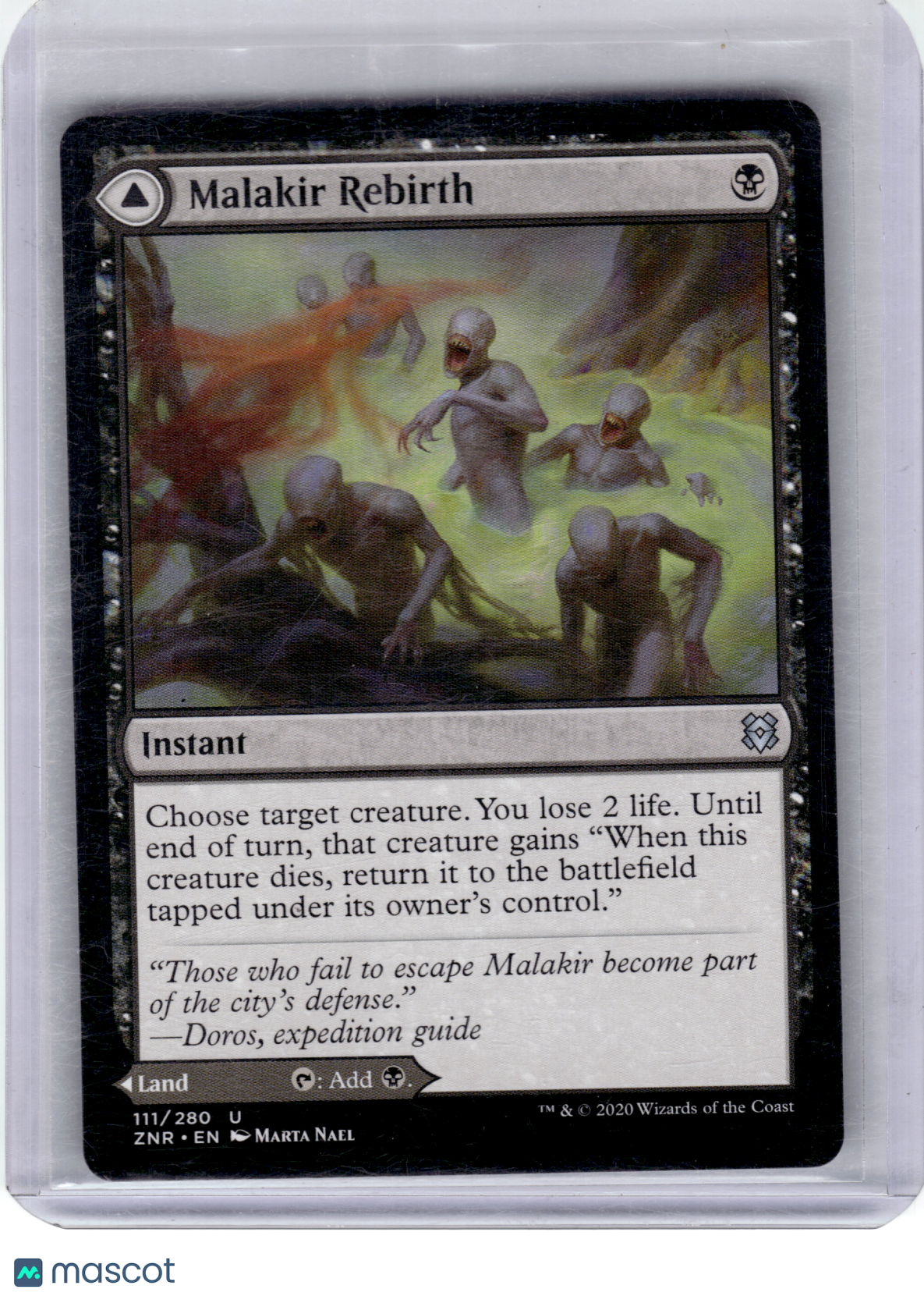 2020 Magic: The Gathering—Malakir Rebirth #111 Zendikar Rising—Uncommon