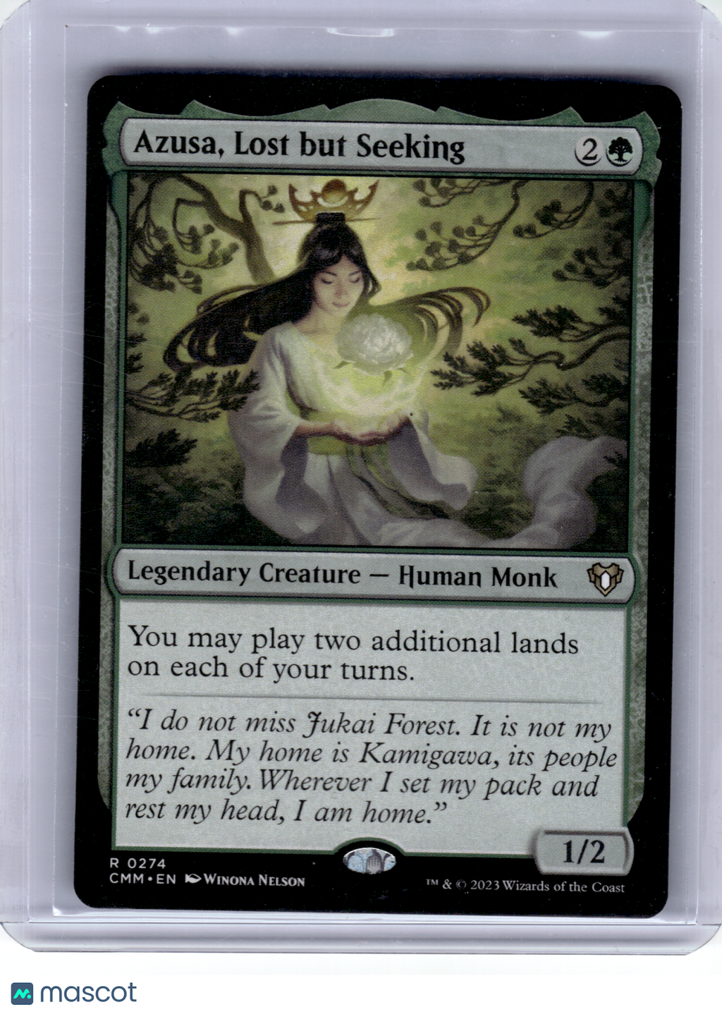 2023 Magic: The Gathering—Azusa, Lost but Seeking #274 Commander Masters—Rare