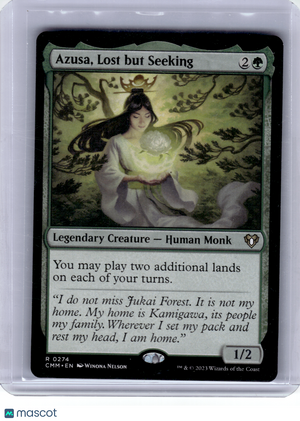 2023 Magic: The Gathering—Azusa, Lost but Seeking #274 Commander Masters—Rare