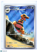 2025 Pokemon—Krokorok #136/086 Black Bolt—Illustration Rare Holo [LP]